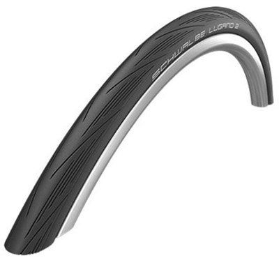 Schwalbe Lugano II K-Guard 700c Wired Tyre Black - Thumbnail 2