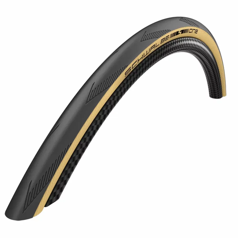 Schwalbe ONE Performance MicroSkin TLE Tyre 700c Classic Tan - Image 1