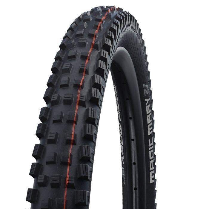 Schwalbe Magic Mary Tyre - 27.5 InchBlackSuper Gravity - Addix Soft - Folding Bead2.4 Inch - Image 1
