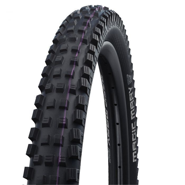Schwalbe Magic Mary Tyre - 27.5 InchBlackSuper Gravity - Addix Ultra Soft - Folding Bead2.4 Inch - Image 1