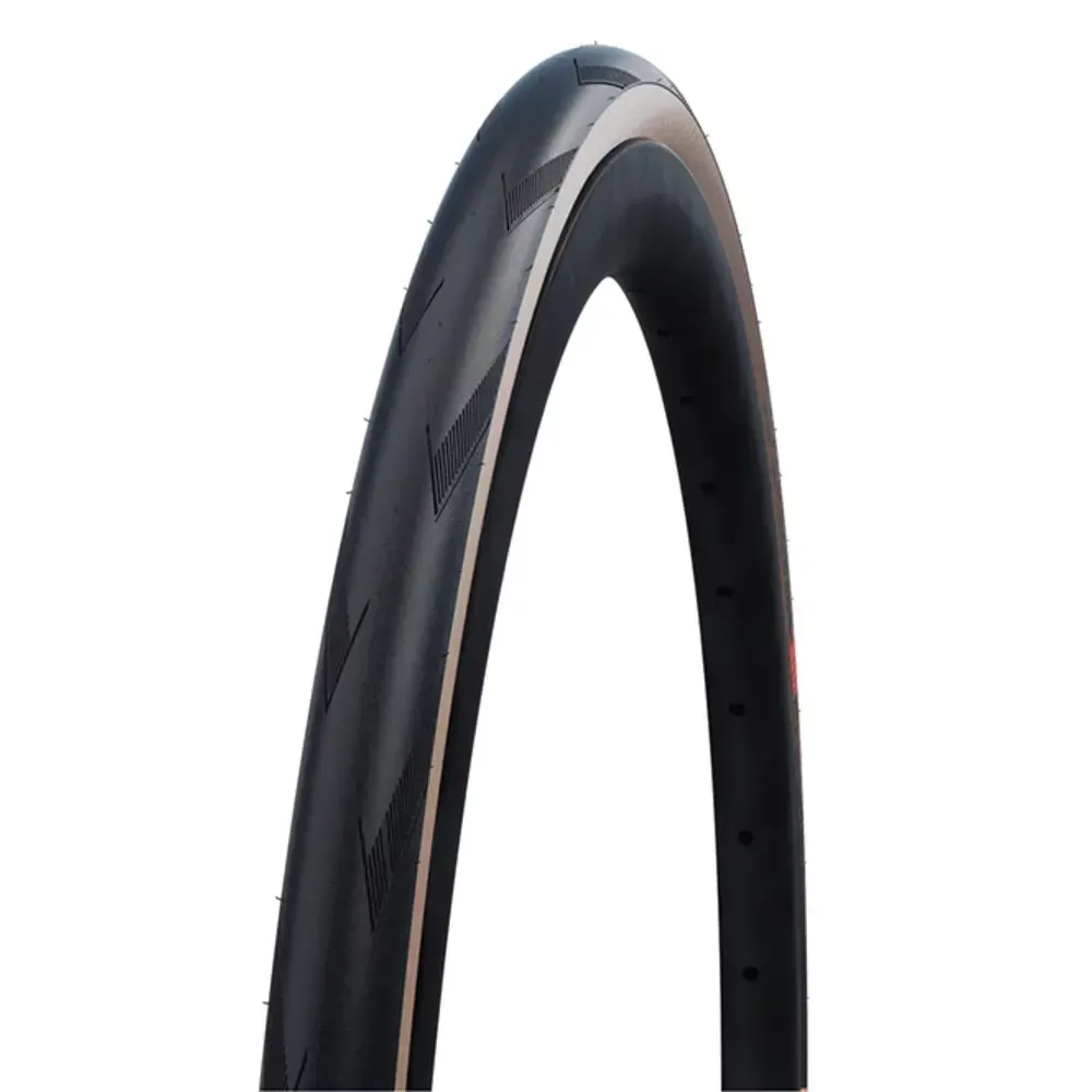 Schwalbe Pro One Evo Super Race V-Guard Folding ADDIX Race 700c Tyre Transparent Skin - Image 1