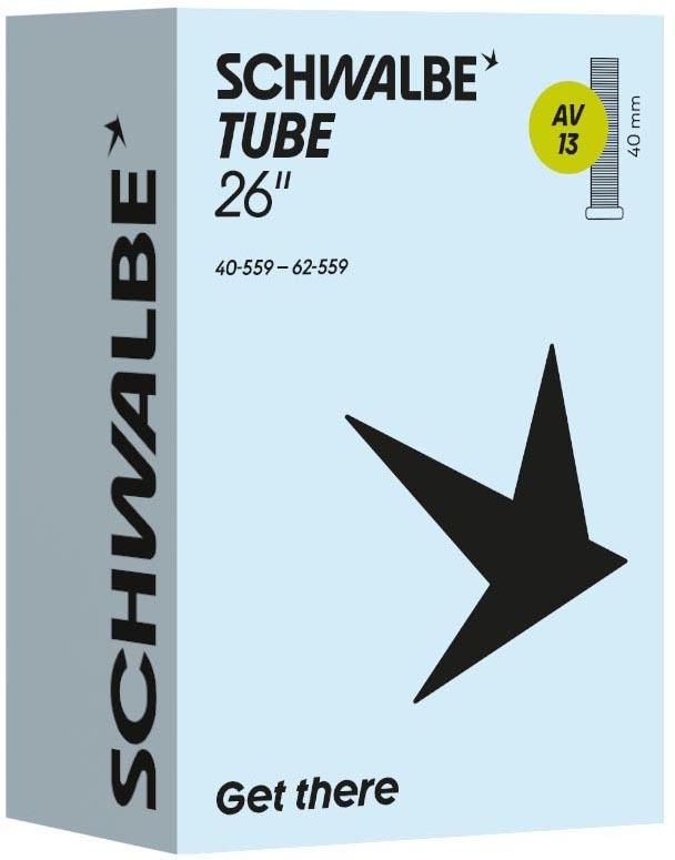 Schwalbe AV13 26" MTB Inner Tube Schrader Valve - Image 1