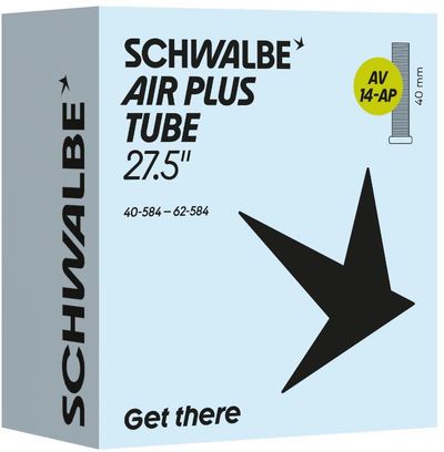 Schwalbe AV21AP Air Plus 27.5" MTB Inner Tube Schrader Valve