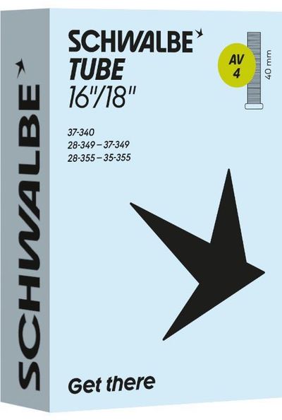 Schwalbe AV4 16/18" Inner Tube Schrader Valve