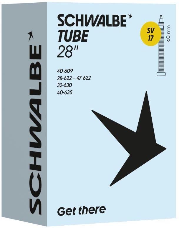 Schwalbe SV17 28"/700C Inner Tube 60mm Presta SV Valve - Image 1