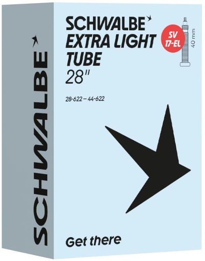 Schwalbe SV17 700c Extra Light Presta Inner Tube - 700c x 28-44mm40mm