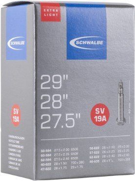 Schwalbe SV19A Extra Light 27.5/28/29" MTB Inner Tube Presta Valve