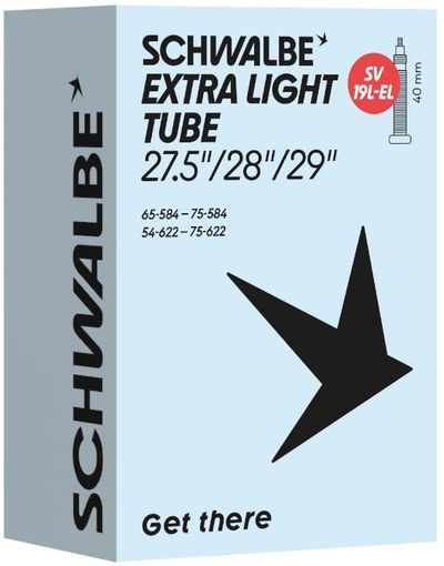 Schwalbe SV19L EL Extra Light 27.5"/29" MTB Inner Tube Presta Valve
