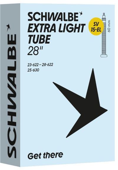 Schwalbe SV20 Extra Light 700c Inner Tube - 60mm700 x 18-23mm - 700c x 18-25mm