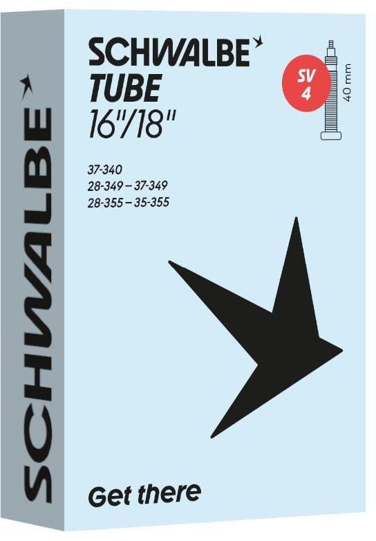 Schwalbe SV4 16/18" Inner Tube Presta Valve - Image 1