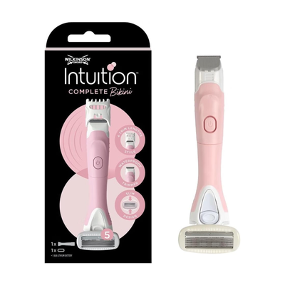 Wilkinson Sword Women's Intuition Complete Bikini Razor & Trimmer in Black - Thumbnail 2