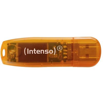 Intenso Rainbow Line USB flash drive 64 GB USB Type-A 2.0 Orange