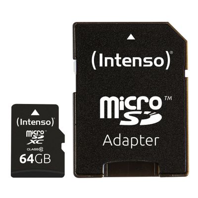Intenso 64GB MicroSDHC MicroSDXC Class 10 - Thumbnail 2
