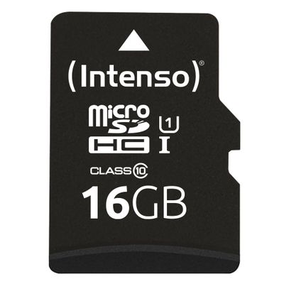 Intenso 16GB microSDHC UHS-I Class 10 - Thumbnail 2