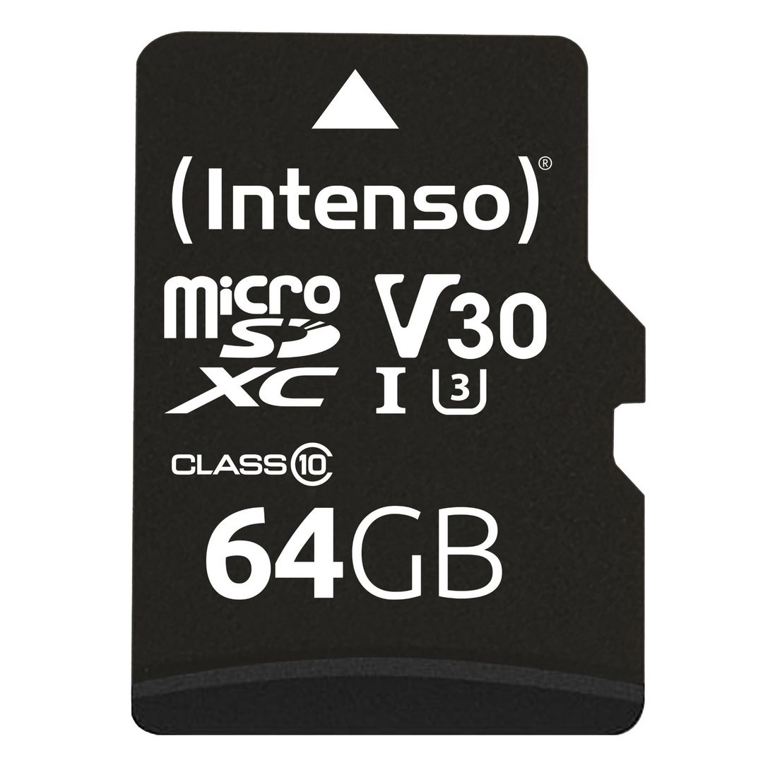 Intenso 3433490 memory card 64 GB MicroSDXC UHS-I Class 10 - Image 1