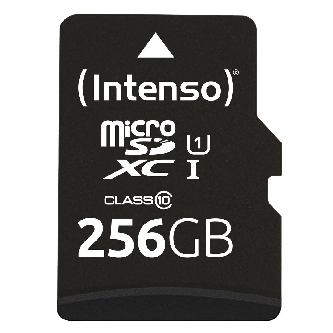 Intenso microSD Karte UHS-I Premium 256 GB Class 10 - Image 1