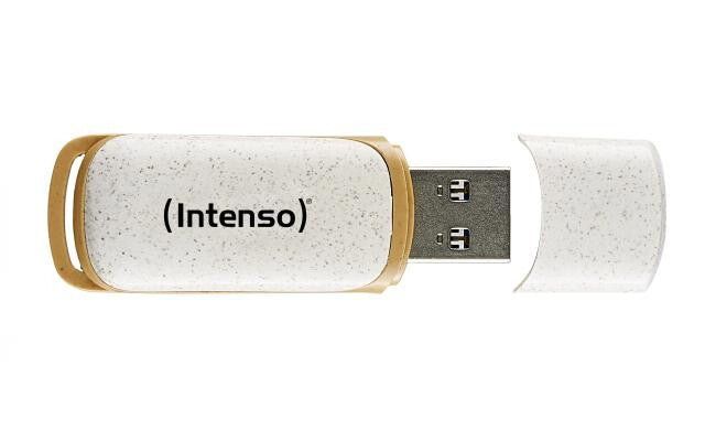 Intenso Green Line USB flash drive 128 GB USB Type-A 3.2 Gen 1 (3.1 Gen 1) Beige, Brown - Image 1