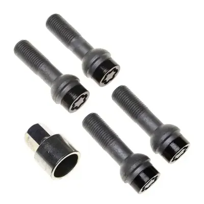 Mcgard Locking Bolt Set (Blk) M14X1.5 41Mm R12 Ford/mercedes/seat/volkswage | 28025Sub | Euro Car Parts