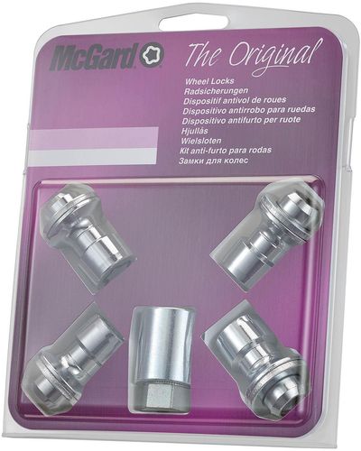 Mcgard Locking Nut Set M12X1.5 Flat Jaguar X-Type/s-Type | 20116Su | Euro Car Parts - Thumbnail 2