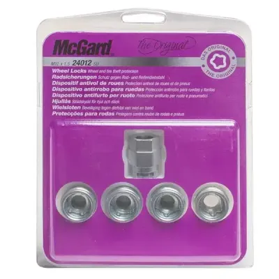 Mcgard Locking Nut Set M12X1.5 60 Deg Open Ford/honda/rover/saab/toyota | 24012Su | Euro Car Parts
