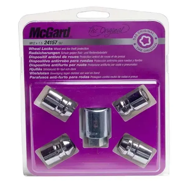 Mcgard Locking Nut Set M12X1.5 60 Deg Ford/honda/mazda/rover/rover/saab | 24157Su | Euro Car Parts - Image 1