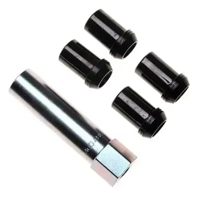 Mcgard Locking Nut Set (Tuner) M12X1.25 31.5Mm 60 Deg Black (21Mm Hex) | 25354Su | Euro Car Parts