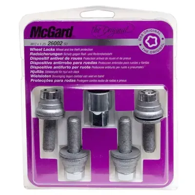 Mcgard Locking Bolt Set M12X1.25 35.3Mm Flat Citroen/peugeot | 26002Su | Euro Car Parts