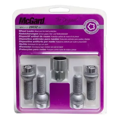 Mcgard Locking Bolt Set M14X1.5 34.5Mm R12 Bmw/ford/mercedes/porsche/vag | 28032Su | Euro Car Parts