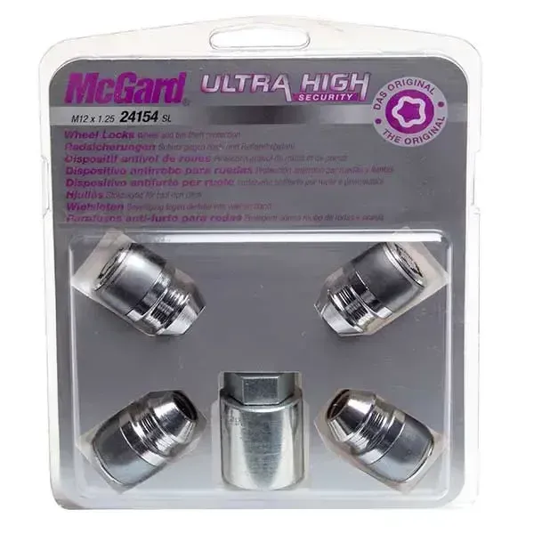 Mcgard Locking Nut Set (Uhs) M12X1.25 60 Deg Fiat/nissan/peugeot/subaru/volvo | 24154Sl | Euro Car Parts - Image 1