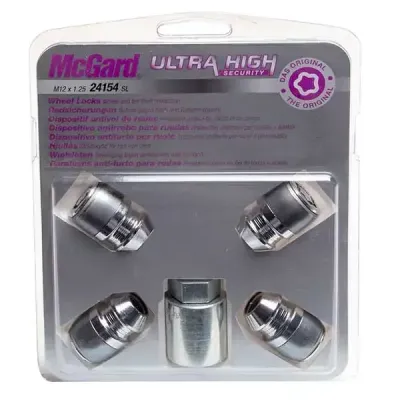 Mcgard Locking Nut Set (Uhs) M12X1.25 60 Deg Fiat/nissan/peugeot/subaru/volvo | 24154Sl | Euro Car Parts