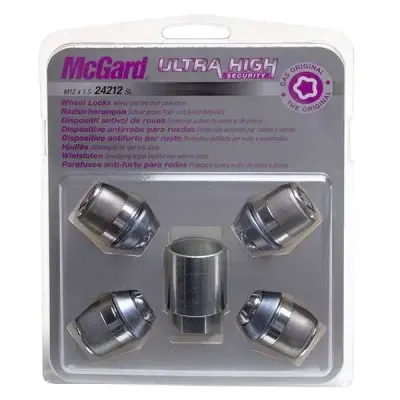 Mcgard Locking Nut Set (Uhs) M12X1.5 60 Deg Ford/mazda/mg Rover | 24212Sl | Euro Car Parts