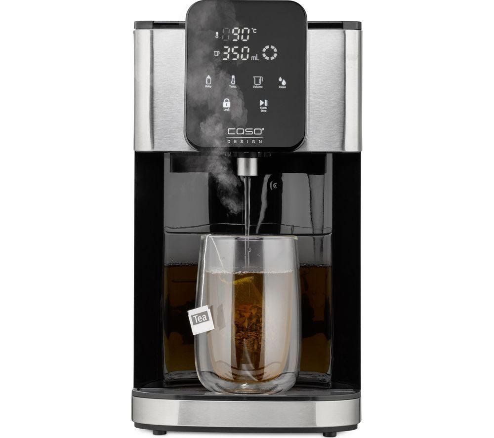 CASO HW 1660 Turbo Hot Water Dispenser - Stainless Steel & Black, Stainless Steel - Image 1