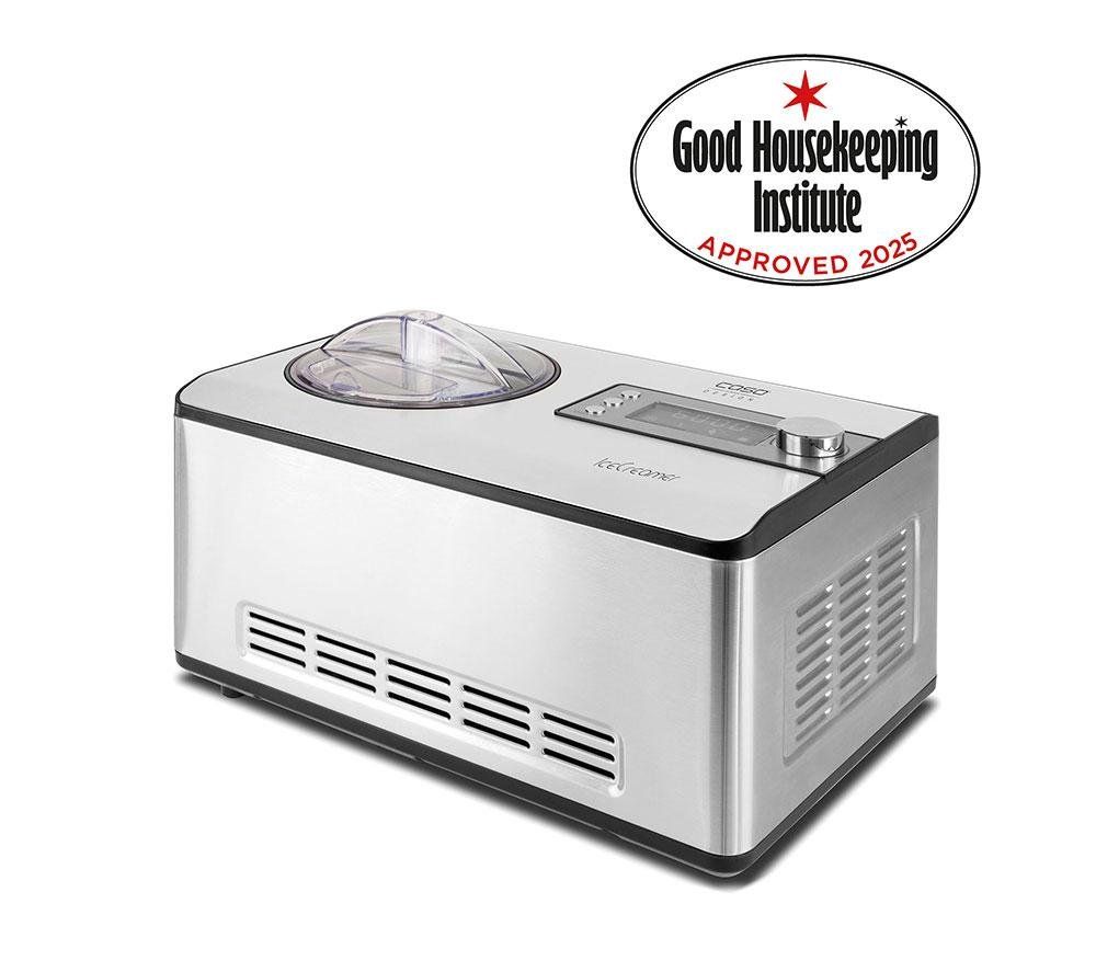 CASO Design IceCreamer 2-in-1 Ice Cream & Yogurt Maker - Stainless Steel, Stainless Steel - Image 1