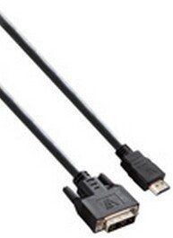 V7 HDMI DVI Cable (m/m) HDMI/DVI-D Dual Link black 2m