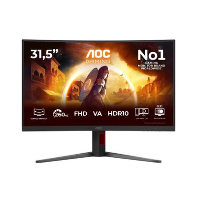 AOC G4 C32G4Z computer monitor 80 cm (31.5") 1920 x 1080 pixels Black, Red