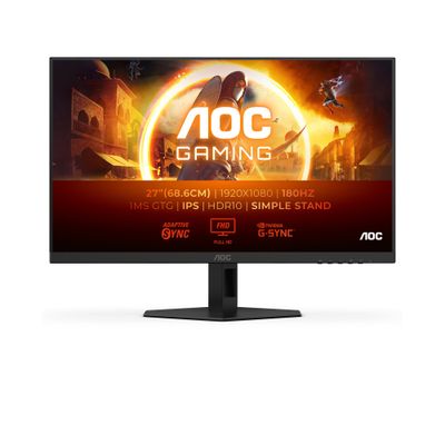 AOC 27G4XE computer monitor 68.6 cm (27") 1920 x 1080 pixels Full HD LCD Black Grey