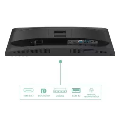 AOC 24P4U computer monitor 60.5 cm (23.8") 1920 x 1080 pixels Full HD Black - Thumbnail 2