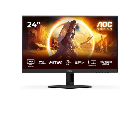 AOC G4 24G4HRE computer monitor 60.5 cm (23.8") 1920 x 1080 pixels Full HD LED Black, Red