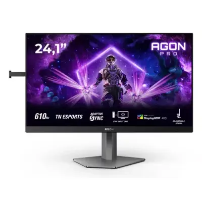 AOC G2 AG246FK6 computer monitor 61.2 cm (24.1") 1920 x 1080 pixels Full HD LED Black, Grey - Thumbnail 2