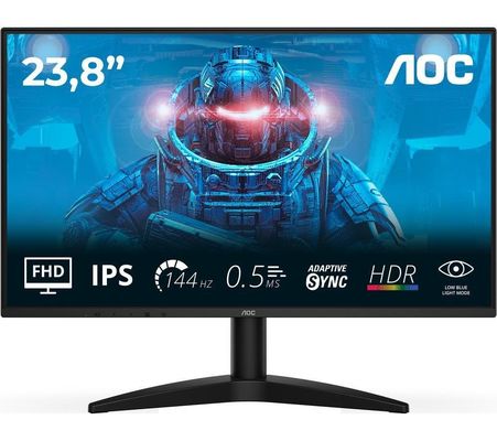 AOC B3 24B36X computer monitor 60.5 cm (23.8") 1920 x 1080 pixels Full HD LED Black - Thumbnail 2