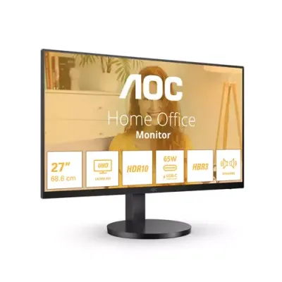 AOC B3 U27B3CF computer monitor 68.6 cm (27") 3840 x 2160 pixels 4K Ultra HD LCD Black - Thumbnail 2