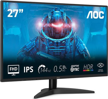 AOC B3 27B36X computer monitor 68.6 cm (27") 1920 x 1080 pixels Full HD LED Black - Thumbnail 2