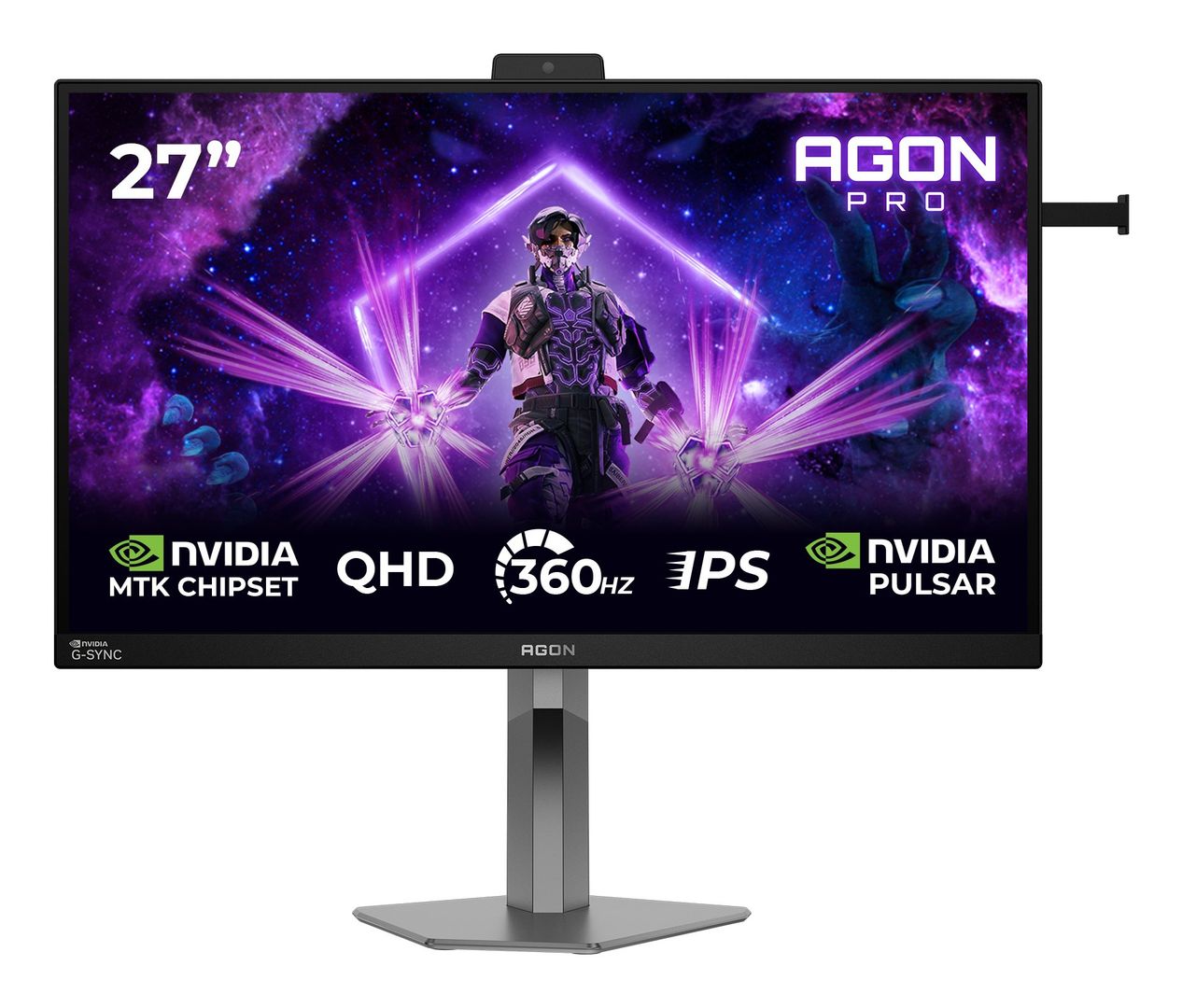 AOC AGON PRO AG276QSG2 computer monitor 68.6 cm (27") 2560 x 1440 pixels Quad HD Black - Image 1