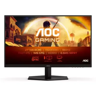 AOC G4 27G42E computer monitor 68.6 cm (27") 1920 x 1080 pixels Full HD LCD Black - Thumbnail 2