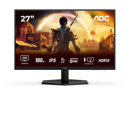 AOC G4 Q27G42XE computer monitor 68.6 cm (27") 2560 x 1440 pixels Quad HD Black, Red