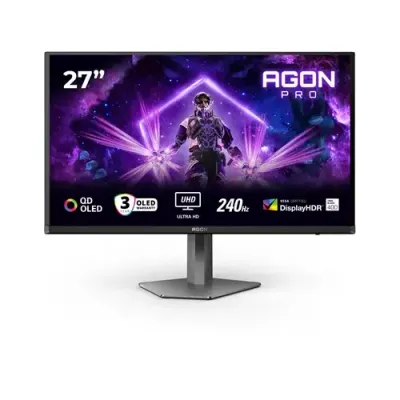 AOC G2 AG276UZD computer monitor 67.3 cm (26.5") 3840 x 2160 pixels 4K Ultra HD OLED Black - Thumbnail 2