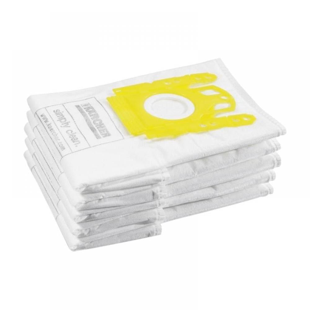 Karcher 6.904.329.0 Vc Fleece Vacuum Bags Pack Of 5 - Image 1