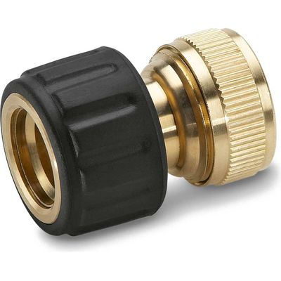 Karcher Brass Garden Hose Connector 3/4" / 19mm Pack of 1