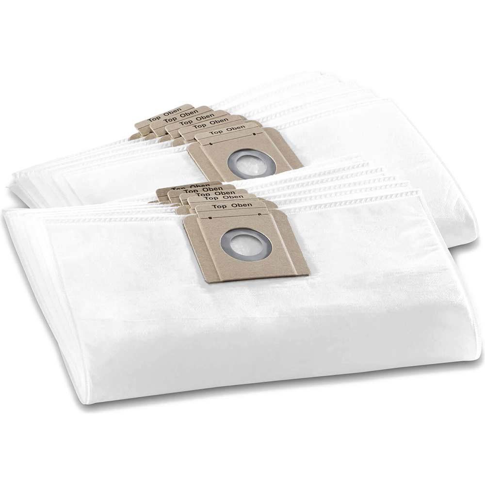 Karcher M Class Fleece Filter Dust Bags for T 17/1 Vacuum Cleaners Pack of 10 - Image 1