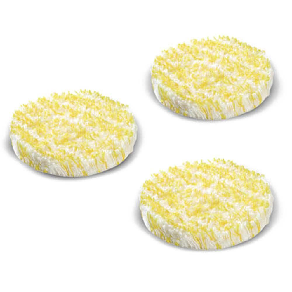 Karcher Special Polishing Pads for FP Floor Polishers for Stone / PVC / Linoleum Floors Pack of 3 - Image 1